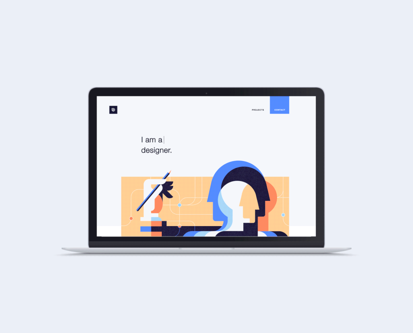 Animación del sitio web